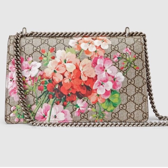 SOLD GUCCI Dionysus GG Blooms Small Chain Bag - Picture 2 of 8